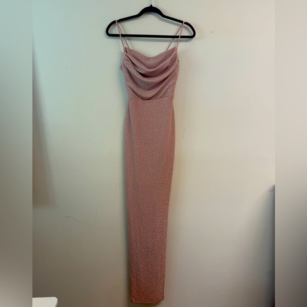 Windsor Pink Spaghetti Strap Slip Dress